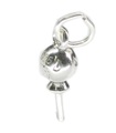 Lollipop charm i silver .925 x 1 Candy Popsicle Lolli Pop charm