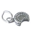 Cookie Biscuit charm i sterling silver .925 x 1 Cookies Kex charm