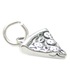 Pizza Slice small sterling silver charm .925 x 1 Pizzas Piza Pisa charms