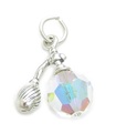 Parfymflaska charm i sterlingsilver .925 x 1 Parfymer Atomizer -berlocker