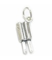 Ciondolo in argento sterling ghiacciolo ghiacciolo .925 x 1 doppio charms Lolly