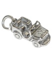 Ciondolo in argento sterling 4 x 4 offroader 4 x 4 Landrover .925 x 1 ciondoli per auto