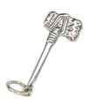 Breloque en argent sterling amérindien Tomahawk Axe .925 x 1 Axes charmes