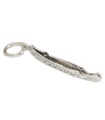 Kanu Sterling Silber Charm .925 x 1 Kajak Boot Kanu Charms