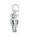 Charm de plata esterlina para muñeca Kachina .925 x 1 encantos de nativos americanos