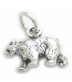 Bear charm i sterling silver .925 x 1 Björnar