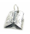 Cowboy eller Cowgirl väst i sterlingsilver charm .925 x 1 Line Dancing