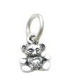 Teddy Bear TINY charm i sterling silver .925 x 1 Ted Teddies Björnar