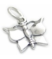 Ciondolo farfalla in argento sterling .925 x 1 Farfalle Farfalle charms