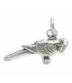 Ara sterling silver charm .925 x 1 ara papegoja berlocker