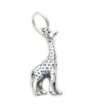 Giraff charm i sterling silver .925 x1 Giraffer Giraf Jiraf Girraff berlocker