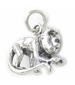 Howler Monkey berlock i sterling silver .925 x 1 Howling Monkies berlocker