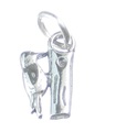 Breloque pic en argent sterling .925 x 1 Breloques Pics Oiseaux Oiseaux