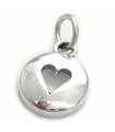 Hart sterling zilveren bedel .925 x 1 Love Hearts bedel