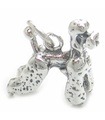 Charm in argento sterling barboncino .925 x 1 ciondoli per cani barboncini cane