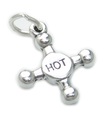 Cold Hot Tap charm i sterling silver .925 x 1 stift eller kranarmaturer