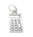 Calculator sterling silver charm .925 x 1 Calculators Calculater charms