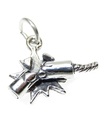 Feuerwerksknaller Sterling Silber Charm .925 x 1 Feuerwerksanhänger