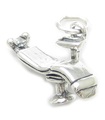 Chaise de dentiste breloque en argent sterling .925 Chaises dentaires breloques de dentisterie