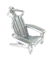 Adirondack Chair Sterling Silber Charm .925 x 1 Chairs Recliner Charms