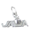 Java Coffee charm i sterling silver .925 x 1 Dryckeskopp Drycker charm