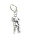 Aquarius Water carrier sterling silver charm .925 x1 Zodiac Zodiacs charms