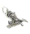 Bat i sterling silver. 925 x 1 Halloween skräck vampyr fladdermöss charm