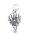 Hetluftsballong 2D berlock i sterlingsilver .925 x 1 Ballongsberlock