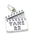 Ta 22 Clapperboard charm i sterling silver .925 x 1 filmfilm