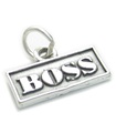 Breloque en argent sterling Boss .925 x 1 Breloques Bossy Top Dog