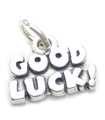 Charm de plata de ley Good Luck .925 x 1 Charms de la suerte