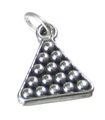 Snooker Balls charm i sterling silver .925 x 1 Biljard Pool charm