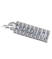 Schokoladen-Sterling-Silber-Charm .925 x 1 Pralinen Sweet Candy Charms