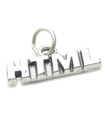 HTML berlock i sterling silver .925 x 1 Kodning Web Code Design berlocker