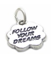 Follow Your Dreams charm i sterling silver .925 x 1 Wish Dreamer