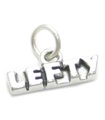 Lefty sterling silver charm .925 x 1 Left Handed charms