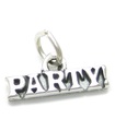 Charm de plata de ley para fiesta .925 x 1 Charms de fiesta