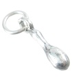 Chicken Wing Leg Sterling Silber Charm .925 x 1 Chickens Drumstick Charms