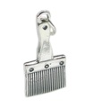 Pensel sterling silver charm .925 x 1 Pensel Målning berlocker