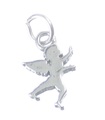 Angel sterling silver charm .925 x 1 Angels Christmas Holy Prayer charms