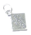 Photo Album sterling silver charm .925 x 1 Memories Photos Albums charms