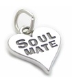 Soul Mate Sterling Silber Charm .925 x 1 Love Partner Eternity Charms