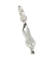 Chili Pepper sterling silver liten charm .925 x 1 chili chilipeppar