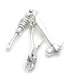 Tool Set sterling silver charm .925 x 1 Hammer Pliers Screwdriver