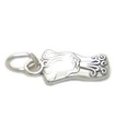 Winter Wind Sterling Silber Charm .925 x 1 Cold Weather Charms