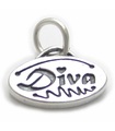 Diva berlock i sterlingsilver .925 x 1 Divas berlocker