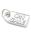 On Sale Tag sterling silver charm .925 x 1 Försäljning Fynd Rabatt charm