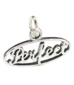 Perfect sterling silver charm .925 x 1 Sayings and Expressions charms