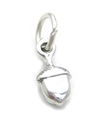 Charm Bellota de plata de ley .925 x 1 Charms Bellotas Semillas de Roble