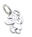 Bad Naughty Angel charm i sterling silver .925 x 1 Good Girl Bad